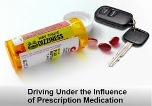 Driving under the influence of prescription drugs